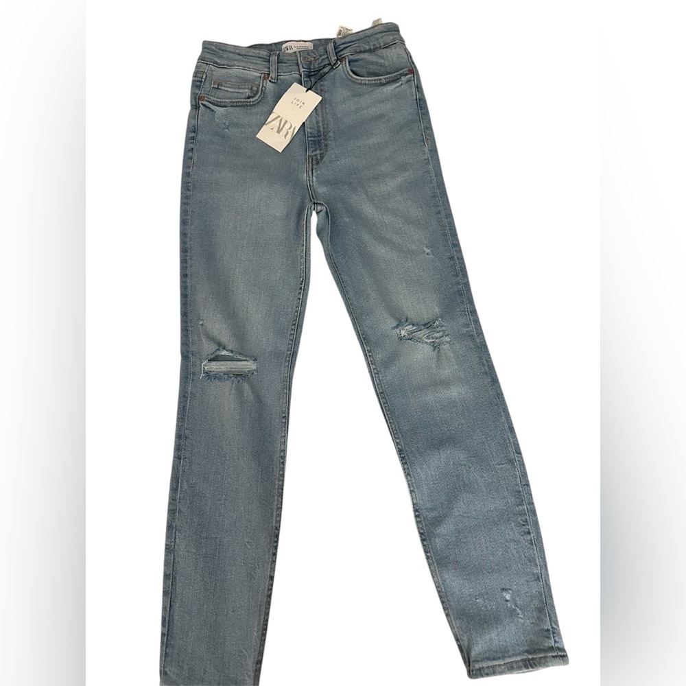 ZARA Light Blue Skinny Jeans